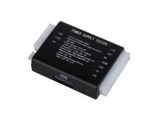 PC Computer 20/24 Pin Power Supply Tester With PSU ATX SATA HDD Connectors PC Computer 20/24 Pin Power Supply Tester With PSU ATX SATA HDD Connectors
