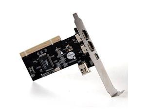 4 Ports Firewire IEEE 1394 4/6 Pin PCI Controller Card Adapter Software CD Cable For HDD PDA EB 4 Ports Firewire IEEE 1394 4/6 Pin PCI Controller Card Adapter Software CD Cable For HDD PDA EB