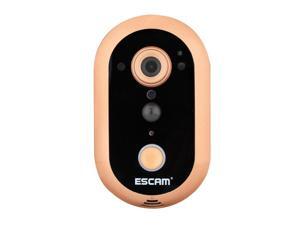 Escam Doorbell IP Camera QF600 HD 720P 1MP Indoor Smart WIFI Infrared Day/Night vision PIR Alarm Camera free with 8G TF card Escam Doorbell IP Camera QF600 HD 720P 1MP Indoor Smart WIFI Infrared Day/Night vision PIR Alarm Camera free with 8G TF card