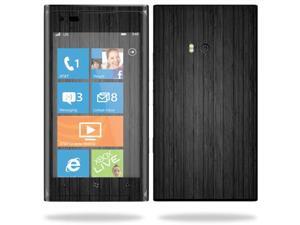 Mightyskins Protective Vinyl Skin Decal Cover for Nokia Lumia 900 4G Windows Phone AT&T Cell Phone wrap sticker skins Black Wood Mightyskins Protective Vinyl Skin Decal Cover for Nokia Lumia 900 4G Windows Phone AT&T Cell Phone wrap sticker skins Black Wood