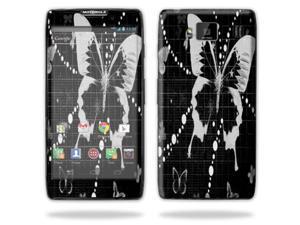 Mightyskins Protective Vinyl Skin Decal Cover for Motorola Droid Razr Maxx Android Smart Cell Phone wrap sticker skins - Black Butterfly Mightyskins Protective Vinyl Skin Decal Cover for Motorola Droid Razr Maxx Android Smart Cell Phone wrap sticker skins - Black Butterfly