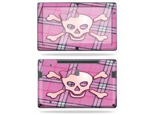 Mightyskins Protective Vinyl Skin Decal Cover for Samsung Series 7 Slate 11.6" Inch Tablet wrap sticker skins Pink Bow Skull Mightyskins Protective Vinyl Skin Decal Cover for Samsung Series 7 Slate 11.6" Inch Tablet wrap sticker skins Pink Bow Skull