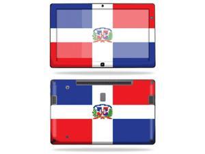 Mightyskins Protective Vinyl Skin Decal Cover for Samsung Series 7 Slate 11.6" Inch Tablet wrap sticker skins Dominican flag Mightyskins Protective Vinyl Skin Decal Cover for Samsung Series 7 Slate 11.6" Inch Tablet wrap sticker skins Dominican flag
