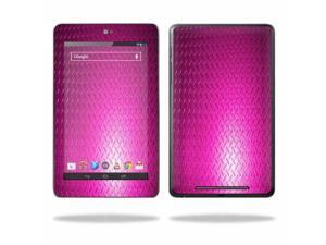 Mightyskins Protective Skin Decal Cover for Asus Google Nexus 7 Tablet with 7" screen wrap sticker skins Pink Diamond Plate Mightyskins Protective Skin Decal Cover for Asus Google Nexus 7 Tablet with 7" screen wrap sticker skins Pink Diamond Plate
