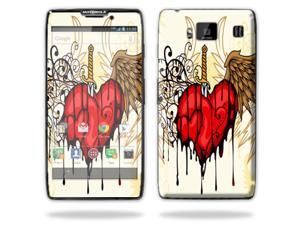 Mightyskins Protective Vinyl Skin Decal Cover for Motorola Droid Razr Maxx Android Smart Cell Phone wrap sticker skins - Stabbing Heart Mightyskins Protective Vinyl Skin Decal Cover for Motorola Droid Razr Maxx Android Smart Cell Phone wrap sticker skins - Stabbing Heart