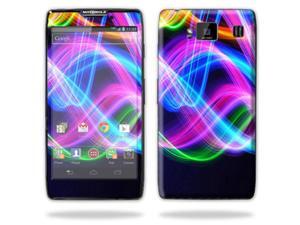 Mightyskins Protective Vinyl Skin Decal Cover for Motorola Droid Razr Maxx Android Smart Cell Phone wrap sticker skins - Light waves Mightyskins Protective Vinyl Skin Decal Cover for Motorola Droid Razr Maxx Android Smart Cell Phone wrap sticker skins - Light waves