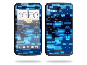 Mightyskins Protective Skin Decal Cover for HTC One X+ Plus Cell Phone AT&T wrap sticker skins Space Blocks Mightyskins Protective Skin Decal Cover for HTC One X+ Plus Cell Phone AT&T wrap sticker skins Space Blocks