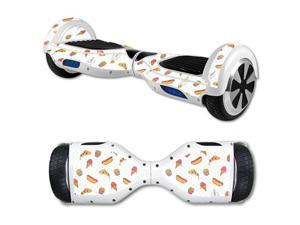 MightySkins Protective Vinyl Skin Decal for Self Balancing Scooter Board mini hover 2 wheel x1 razor wrap cover sticker Food Junkie MightySkins Protective Vinyl Skin Decal for Self Balancing Scooter Board mini hover 2 wheel x1 razor wrap cover sticker Food Junkie