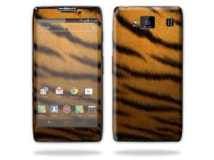 Mightyskins Protective Skin Decal Cover for Motorola Droid Razr Hd & Razr Maxx HD Cell Phone wrap sticker skins Tiger Mightyskins Protective Skin Decal Cover for Motorola Droid Razr Hd & Razr Maxx HD Cell Phone wrap sticker skins Tiger