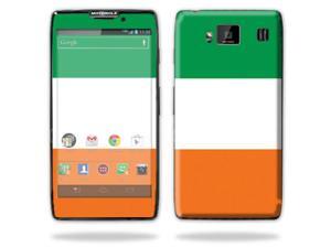 Mightyskins Protective Skin Decal Cover for Motorola Droid Razr Hd & Razr Maxx HD Cell Phone wrap sticker skins Irish Flag Mightyskins Protective Skin Decal Cover for Motorola Droid Razr Hd & Razr Maxx HD Cell Phone wrap sticker skins Irish Flag