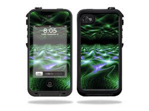 Mightyskins Protective Vinyl Skin Decal Cover for LifeProof iPhone 4 / 4S Case wrap sticker skins Green Waves Mightyskins Protective Vinyl Skin Decal Cover for LifeProof iPhone 4 / 4S Case wrap sticker skins Green Waves