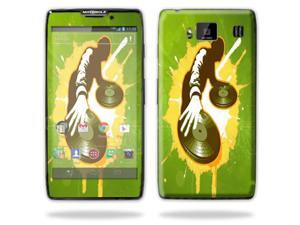 Mightyskins Protective Skin Decal Cover for Motorola Droid Razr Hd & Razr Maxx HD Cell Phone wrap sticker skins Sonic DJ Mightyskins Protective Skin Decal Cover for Motorola Droid Razr Hd & Razr Maxx HD Cell Phone wrap sticker skins Sonic DJ