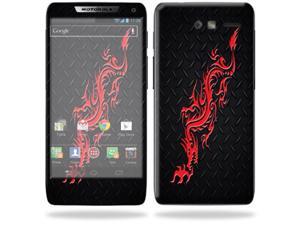 Mightyskins Protective Skin Decal Cover for Motorola Droid Razr M Cell Phone Sticker Red Dragon Mightyskins Protective Skin Decal Cover for Motorola Droid Razr M Cell Phone Sticker Red Dragon