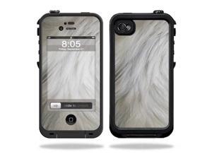 Mightyskins Protective Vinyl Skin Decal Cover for LifeProof iPhone 4 / 4S Case wrap sticker skins White Fur Mightyskins Protective Vinyl Skin Decal Cover for LifeProof iPhone 4 / 4S Case wrap sticker skins White Fur