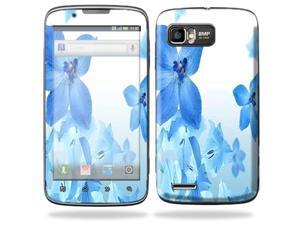 Mightyskins Protective Skin Decal Cover for Motorola Atrix 2 II (version 2) Cell Phone Sticker Blue Flowers Mightyskins Protective Skin Decal Cover for Motorola Atrix 2 II (version 2) Cell Phone Sticker Blue Flowers