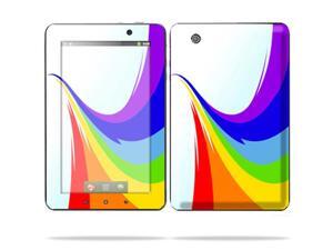 Mightyskins Protective Skin Decal Cover for Lenovo IdeaPad A1 7" inch Tablet wrap sticker skins Rainbow Flood Mightyskins Protective Skin Decal Cover for Lenovo IdeaPad A1 7" inch Tablet wrap sticker skins Rainbow Flood