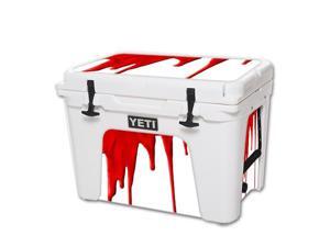MightySkins Protective Vinyl Skin Decal for YETI Tundra 50 qt Cooler wrap cover sticker skins Blood Drip MightySkins Protective Vinyl Skin Decal for YETI Tundra 50 qt Cooler wrap cover sticker skins Blood Drip