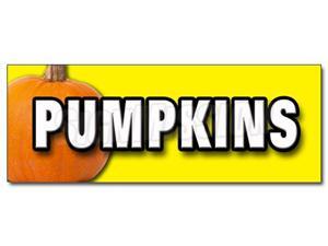 24" PUMPKINS DECAL sticker pumpkin patch halloween 24" PUMPKINS DECAL sticker pumpkin patch halloween