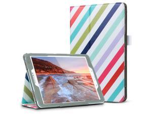 ULAK Galaxy Tab S2 9.7 Smart Case - Lightweight Synthetic Leather Stand Folio Case Protective Cover with Auto Sleep/Wake Feature For Samsung Galaxy Tab S2 Tablet (2015 Release Only) -Over the Rainbow ULAK Galaxy Tab S2 9.7 Smart Case - Lightweight Synthetic Leather Stand Folio Case Protective Cover with Auto Sleep/Wake Feature For Samsung Galaxy Tab S2 Tablet (2015 Release Only) -Over the Rainbow