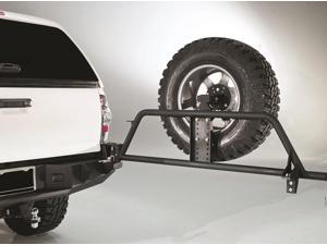 Fab Fours TT-Y1351T-1 Spare Tire Carrier; 2 Stage Black Powder Coated; Fab Fours TT-Y1351T-1 Spare Tire Carrier; 2 Stage Black Powder Coated;