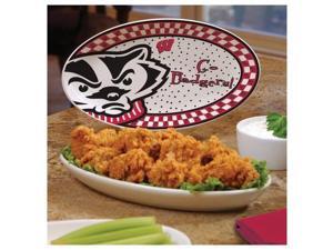 University of Wisconsin Badgers Ceramic Platter Game Day Oval Platter University of Wisconsin Badgers Ceramic Platter Game Day Oval Platter