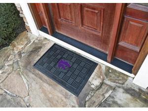 19"x30" Kansas State University Medallion Door Mat 19"x30" Kansas State University Medallion Door Mat