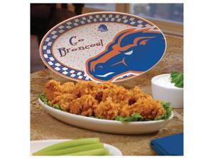 Boise State Broncos Ceramic Platter Game Day Oval Platter Boise State Broncos Ceramic Platter Game Day Oval Platter