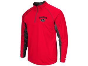 Georgia Bulldogs UGA Tee Long Sleeve Athletic Quarter Zip Georgia Bulldogs UGA Tee Long Sleeve Athletic Quarter Zip