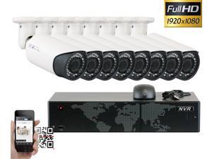 GW2208EP-2040IP 8CH. Built-in PoE 1080P NVR Kit (8)x Max 5 Megapixel IP Camera 2.8~12mm Lens Weather Proof 98 Feet Night Vision Motion Detective Smartphone View Surveillance Security Camera System GW2208EP-2040IP 8CH. Built-in PoE 1080P NVR Kit (8)x Max 5 Megapixel IP Camera 2.8~12mm Lens Weather Proof 98 Feet Night Vision Motion Detective Smartphone View Surveillance Security Camera System