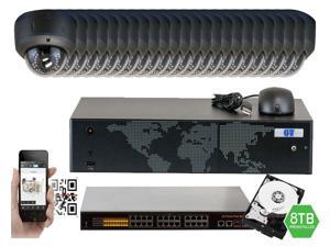 GW 24 Channel 1080P NVR Kit PoE HD IP Security Camera System (24)x 5MP Megapixel 2.8~12mm Varifocal Lens 65 Feet Night Vision Water Proof Motion Detective QR-Code Scan Remote Smartphone View (8TB HDD) GW 24 Channel 1080P NVR Kit PoE HD IP Security Camera System (24)x 5MP Megapixel 2.8~12mm Varifocal Lens 65 Feet Night Vision Water Proof Motion Detective QR-Code Scan Remote Smartphone View (8TB HDD)