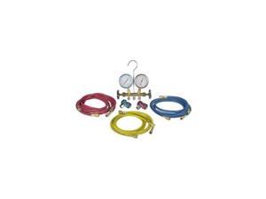 Robinair 48134B R12 & R134a Brass Manifold Set Robinair 48134B R12 & R134a Brass Manifold Set