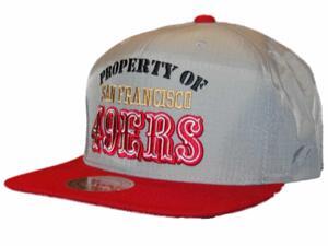 San Francisco 49ers Mitchell & Ness Gray Zipper Adjustable Structured Hat Cap San Francisco 49ers Mitchell & Ness Gray Zipper Adjustable Structured Hat Cap