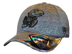 Kansas Jayhawks Top of the World Gray Steam Memory Fit Flexfit Hat Cap (M/L) Kansas Jayhawks Top of the World Gray Steam Memory Fit Flexfit Hat Cap (M/L)