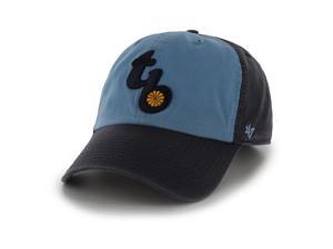 Tampa Bay Rays 47 Brand Navy Light Blue "TB" Logo Clean Up Adjustable Hat Cap Tampa Bay Rays 47 Brand Navy Light Blue "TB" Logo Clean Up Adjustable Hat Cap