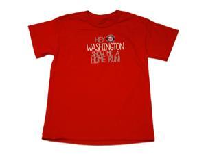 Washington Nationals SAAG Youth Boys Red Home Run Cotton T-Shirt (L) Washington Nationals SAAG Youth Boys Red Home Run Cotton T-Shirt (L)