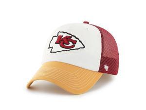 Kansas City Chiefs 47 Brand Tri-Tone Privateer Closer Flexfit Slouch Hat Cap Kansas City Chiefs 47 Brand Tri-Tone Privateer Closer Flexfit Slouch Hat Cap