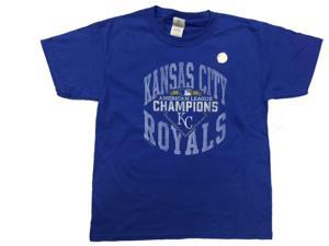 Kansas City Royals SAAG YOUTH 2015 American League Champs Fade T-Shirt (S) Kansas City Royals SAAG YOUTH 2015 American League Champs Fade T-Shirt (S)