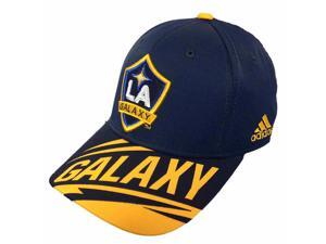 LA Galaxy MLS Adidas Navy Miracle Patch Weld One Structured Adj. Hat Cap LA Galaxy MLS Adidas Navy Miracle Patch Weld One Structured Adj. Hat Cap