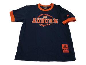 Auburn Tigers Colosseum YOUTH Boys 16-18 Navy Ringed Neck T-Shirt (L) Auburn Tigers Colosseum YOUTH Boys 16-18 Navy Ringed Neck T-Shirt (L)