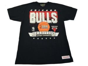 Chicago Bulls NBA Mitchell & Ness Black "Eastern Conference" Graphic T-Shirt (L) Chicago Bulls NBA Mitchell & Ness Black "Eastern Conference" Graphic T-Shirt (L)