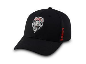 New Mexico Lobos TOW Black Booster Memory Foam Flexfit Structured Golf Hat Cap New Mexico Lobos TOW Black Booster Memory Foam Flexfit Structured Golf Hat Cap