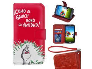 Samsung Galaxy S2 Wallet Case, Onelee - The Grinch Premium PU Leather Case Wallet Flip Stand Case Cover for Samsung Galaxy S2 with Card Slots Samsung Galaxy S2 Wallet Case, Onelee - The Grinch Premium PU Leather Case Wallet Flip Stand Case Cover for Samsung Galaxy S2 with Card Slots