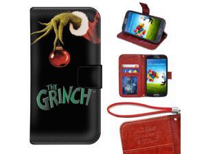 Samsung Galaxy S2 Wallet Case, Onelee - The Grinch Premium PU Leather Case Wallet Flip Stand Case Cover for Samsung Galaxy S2 with Card Slots Samsung Galaxy S2 Wallet Case, Onelee - The Grinch Premium PU Leather Case Wallet Flip Stand Case Cover for Samsung Galaxy S2 with Card Slots