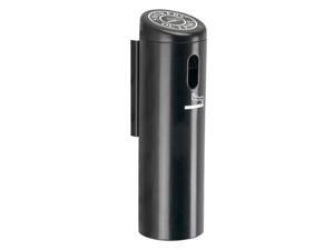 Wall-Mounted Smokers' Outpost (Black) (16H x 4W x 4D) Wall-Mounted Smokers' Outpost (Black) (16H x 4W x 4D)
