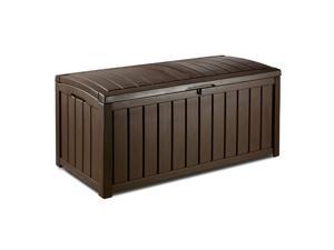 Keter Glenwood 103 Gallon Wood Look Deck Box Keter Glenwood 103 Gallon Wood Look Deck Box