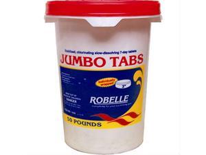 Robelle 3" Jumbo Chlorine Tabs - 50 lb. Robelle 3" Jumbo Chlorine Tabs - 50 lb.