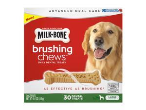 Milk-Bone Brushing Chews Daily Dental Treats, Large 30 ct. Milk-Bone Brushing Chews Daily Dental Treats, Large 30 ct.