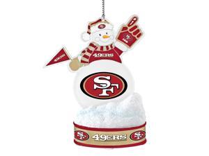 San Francisco 49ers LED Snowman Ornament San Francisco 49ers LED Snowman Ornament
