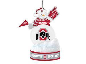 Ohio State Buckeyes LED Snowman Ornament Ohio State Buckeyes LED Snowman Ornament
