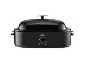 Rival 20-Pound Turkey Roaster Oven with High-Dome Lid, 14-Quart, CKRVRS14-BHD Rival 20-Pound Turkey Roaster Oven with High-Dome Lid, 14-Quart, CKRVRS14-BHD